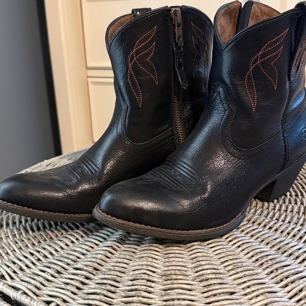 Ariat Black Leather Boots